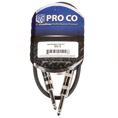 PROCO EG-3 Excellines Instrument Cable 0.9m