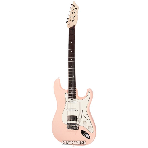 Saito S-622CS HSS Shell Pink Electric Guitar