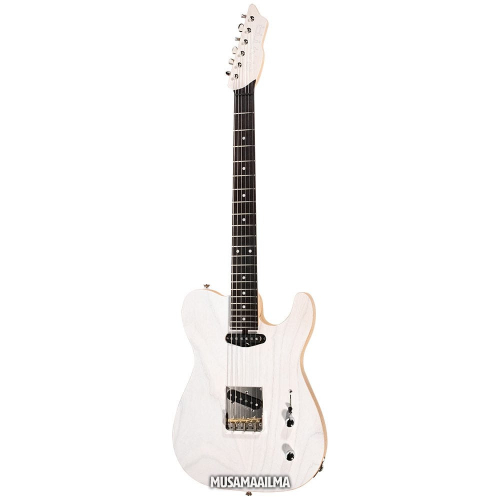 Saito S-622TLC SS Ash Trans White Electric Guitar