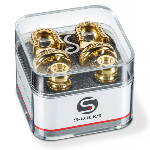 Schaller S-Locks Gold Hihnalukkopari 