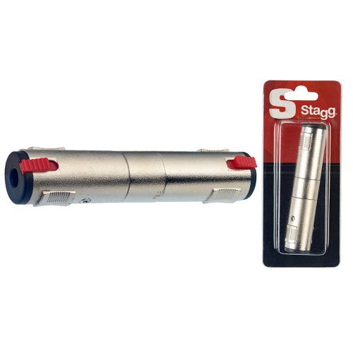 STAGG Adapter 2x 6.3mm Female Jack Stereo