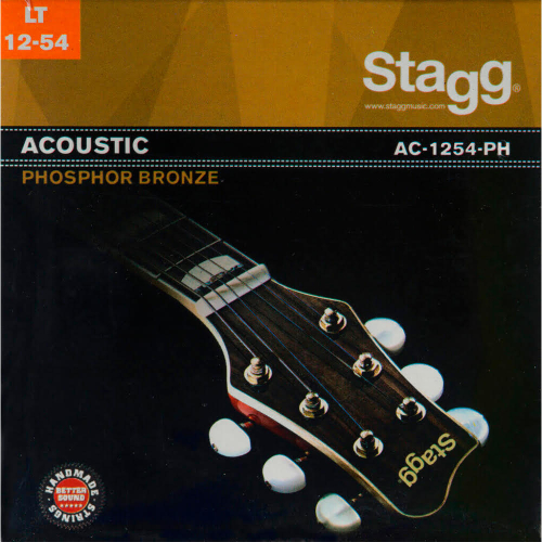 Stagg AC-1254-PH (12-54) Akustisen kitaran kielisetti