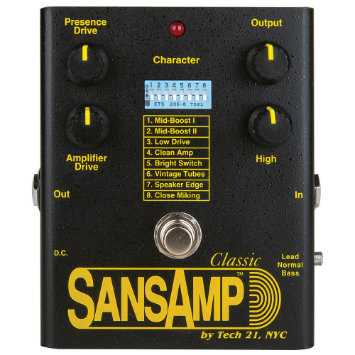 Tech 21 SansAmp SA1 Classic Reissue Etuastepedaali