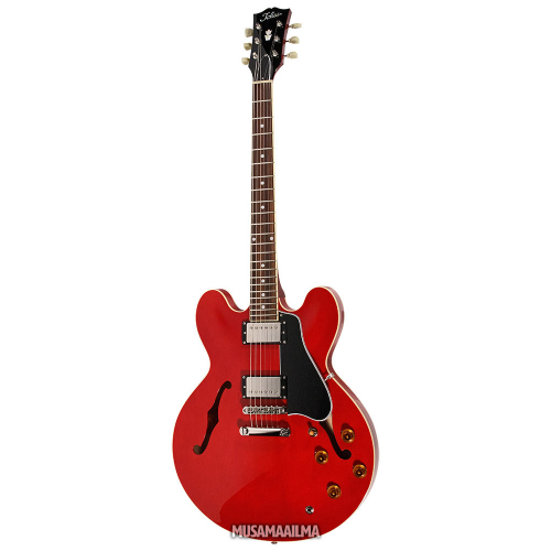 Tokai ES-138 See Thru Red Semi-Acoustic Electric Guitar