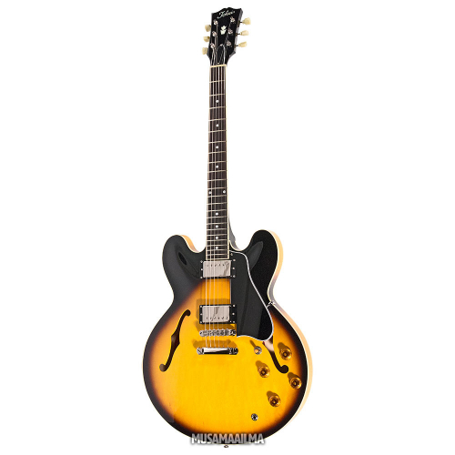Tokai ES-138 Sunburst Semi-Acoustic Electric Guitar + Hard Case