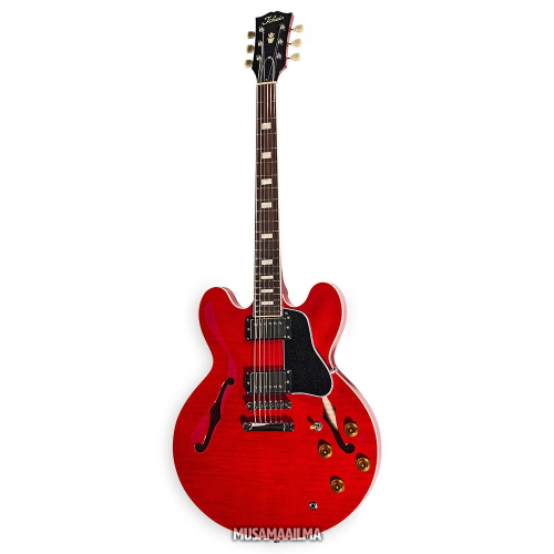 Tokai ES-162 See Thru Red Semi-Acoustic Electric Guitar