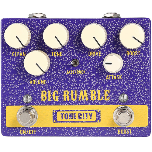 Tone City Big Rumble Overdrive & Boost Effects Pedal