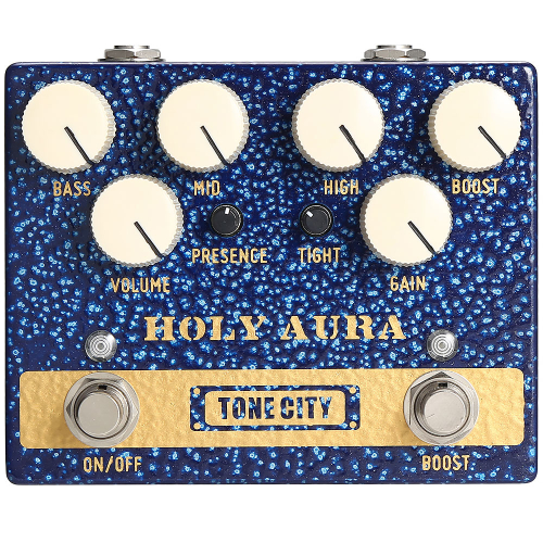 Tone City Holy Aura Distortion & Boost Effects Pedal
