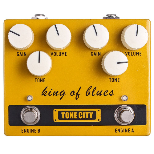 Tone City King of Blues Overdrive Effects Pedal