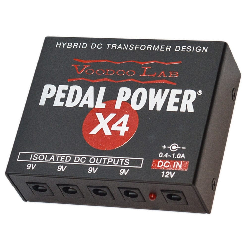 Voodoo Lab Pedal Power X4 virtalähde