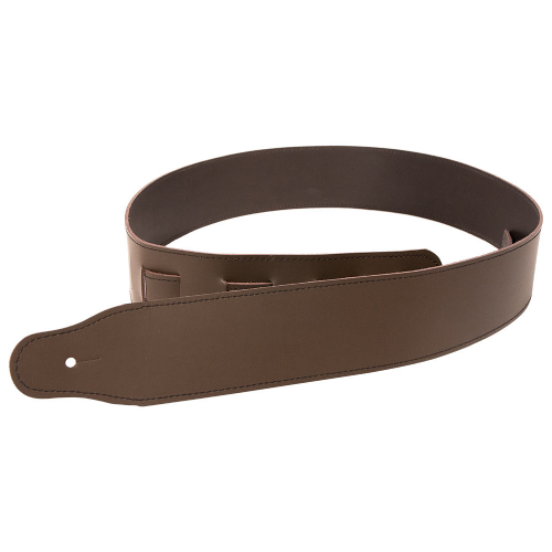 XF01 Brown Leather Guitar Strap 6cm
