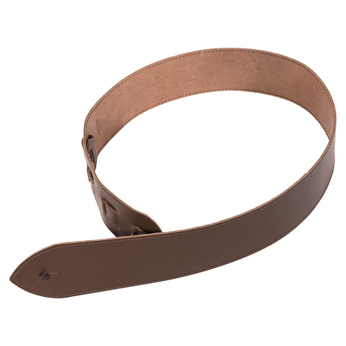 XF04 Brown Leather Guitar Strap 7.5cm