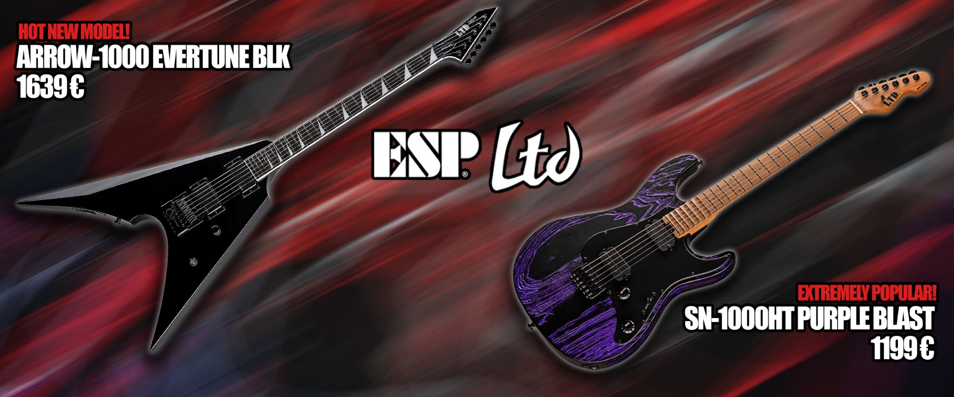 Top Quality ESP LTD 1000-series Guitars!