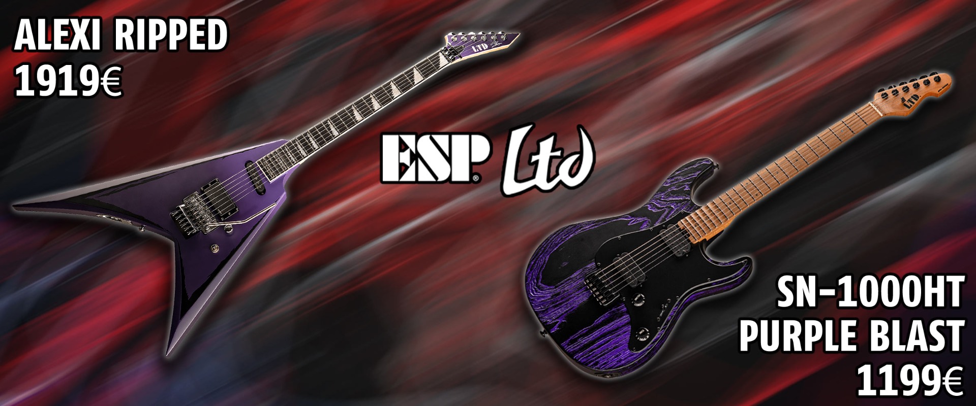 Top quality ESP LTD guitars!