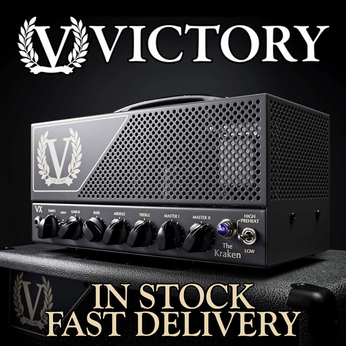 Victory VX Kraken Guitar Head - In Stock!