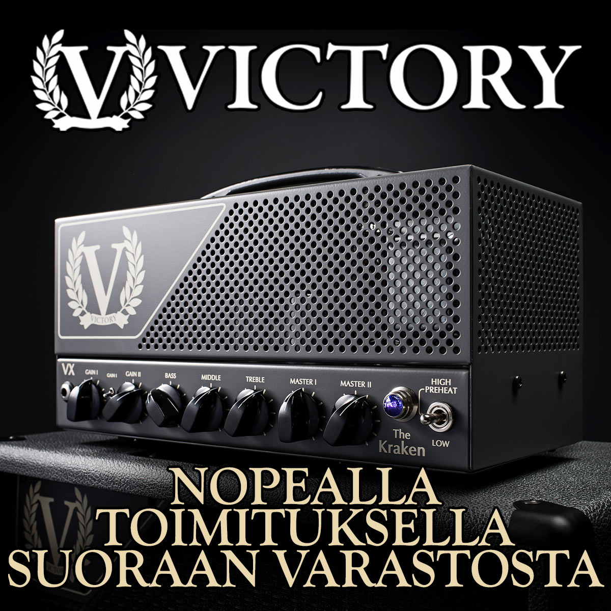 Victory VX Kraken kitaranuppi  Heti saatavana!